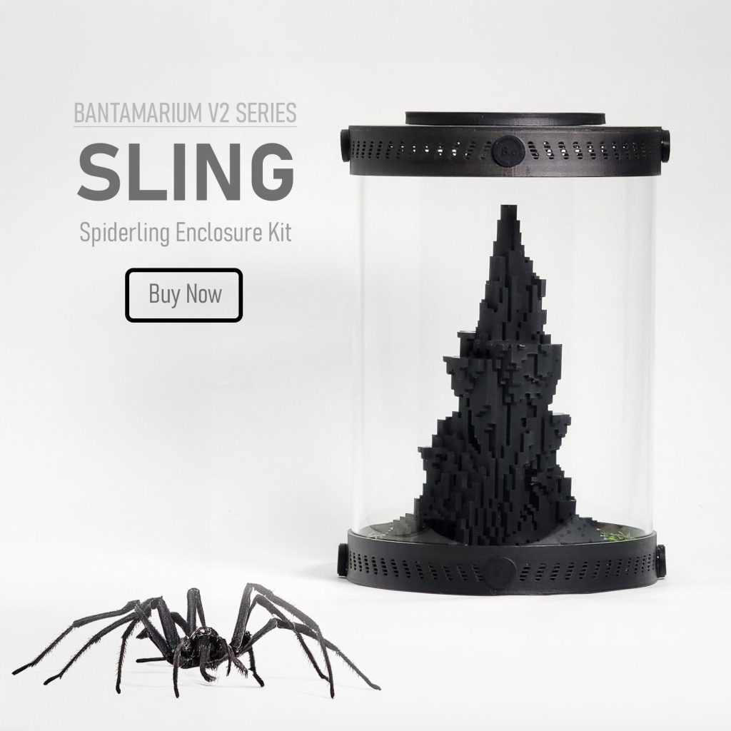 Customizable Spiderling Enclosure Kit | Bantam-V2 Sling